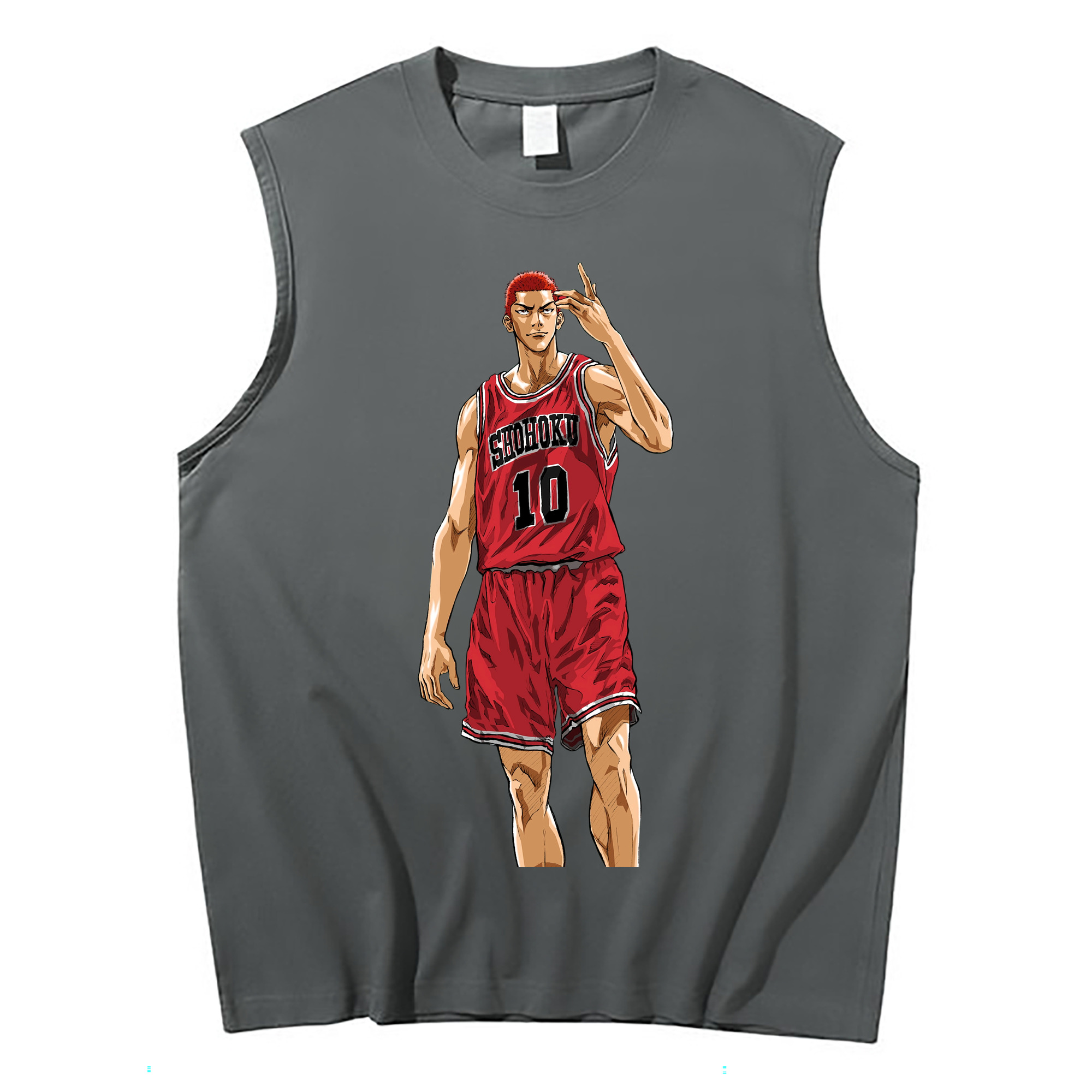 （画像用） SLAM DUNK／スラムダンク コットン100％タンクトップ（フロントプリント）